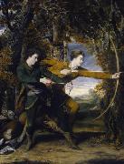 Sir Joshua Reynolds Colonel Acland and Lord Sydney, 'The Archers Germany oil painting artist